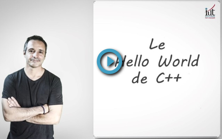 Le helloworld de cplusplus