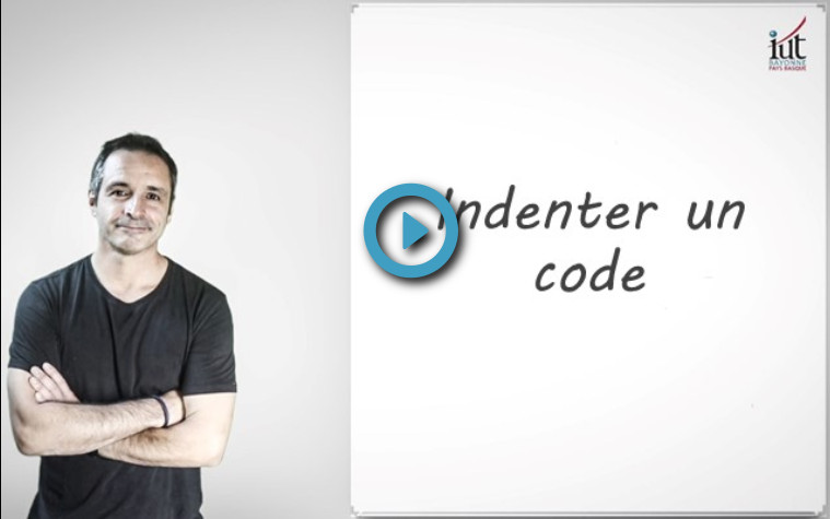 Indenter un code