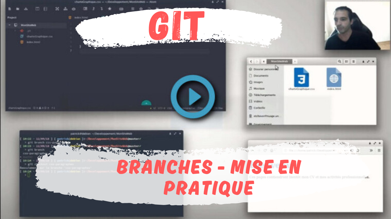 Git les branches mise en pratique