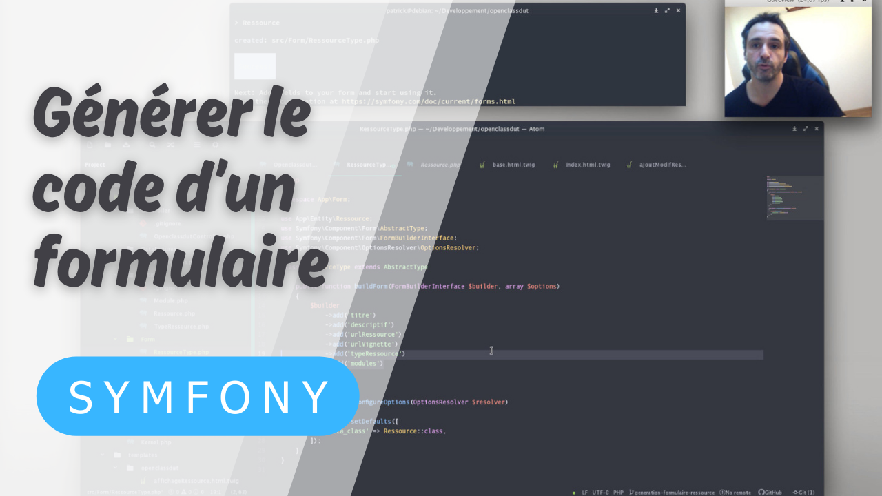 Generer code formulaire