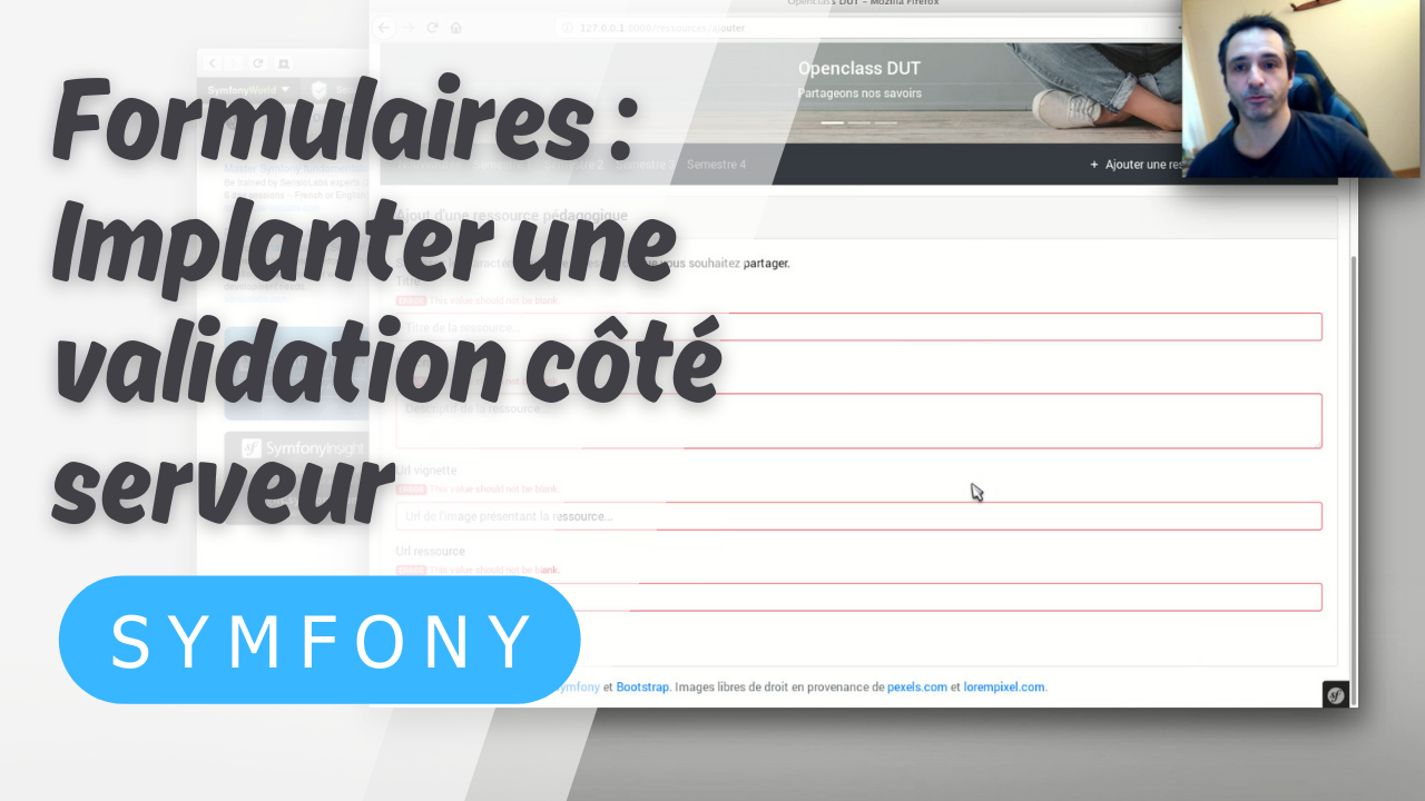 Validation cote serveur