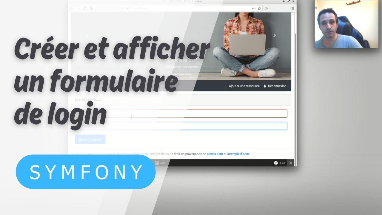 Formulaire login