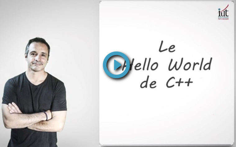 Le Hello World de C++
