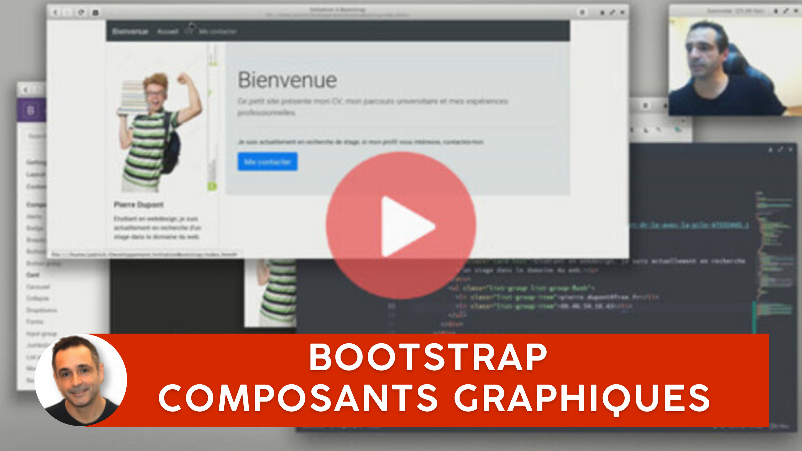 Bootstrap : ajouter des composants graphiques